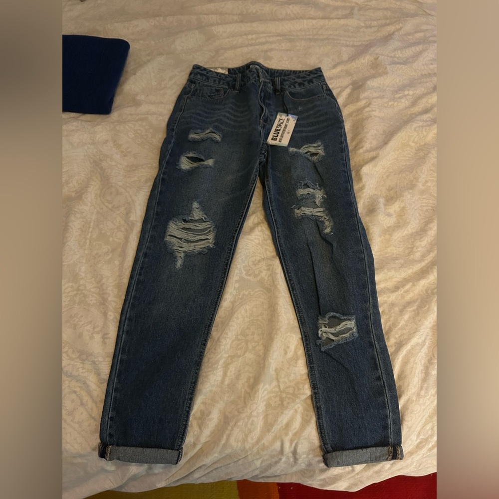 NWT BlueSpice Boyfriend Skinny Jeans